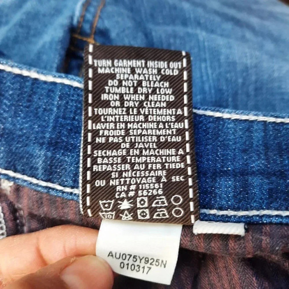 7 For All Mankind Bootcut Women Jeans RN 115561 CA56266 Size32 - Picture 8 of 10